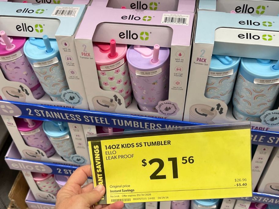 Ello Oasis 14oz Stainless Steel Kids Tumbler 2-Pack