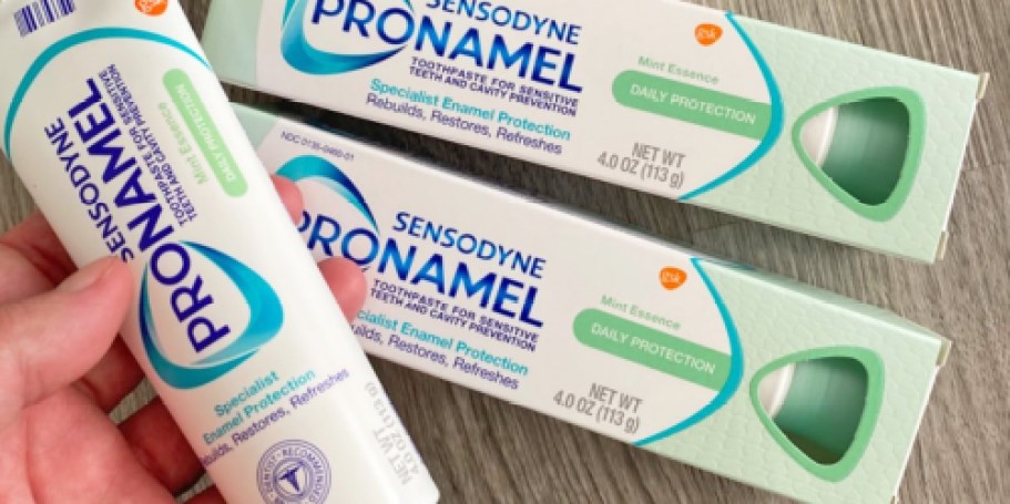 Sensodyne Pronamel Toothpaste 3-Pack Just $9.62 Shipped on Amazon