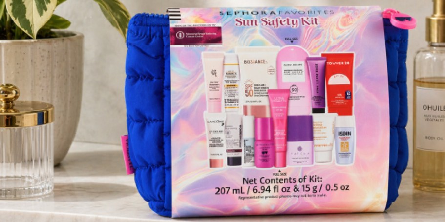 Sephora Sun Safety Kit Just $39 Shipped ($218 Value)