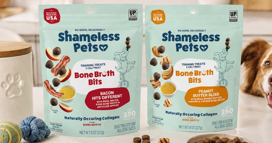 Shameless Pets Dog Treats 2-Pack Only $7.69 Shipped on Amazon (Reg. $14)