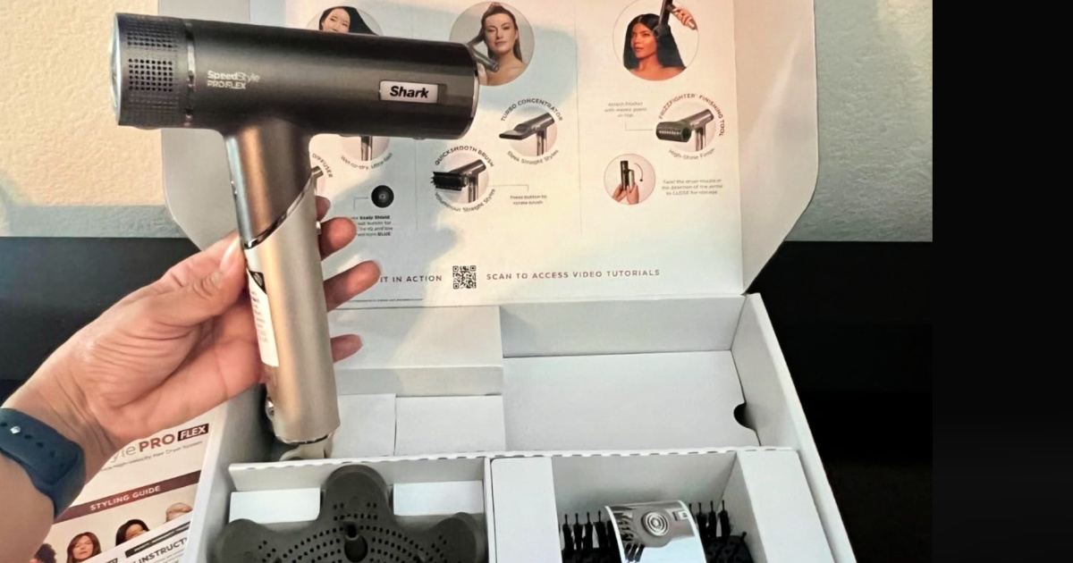 Shark Speedstyle Hair Dryer Only $110 Shipped (Reg. $200) | Customize to Fit YOUR Hair Type!
