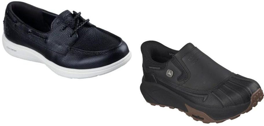Stock images of two Skechers shoes