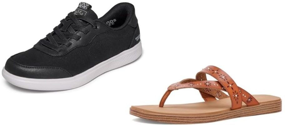 Stock images of two Skechers shoes