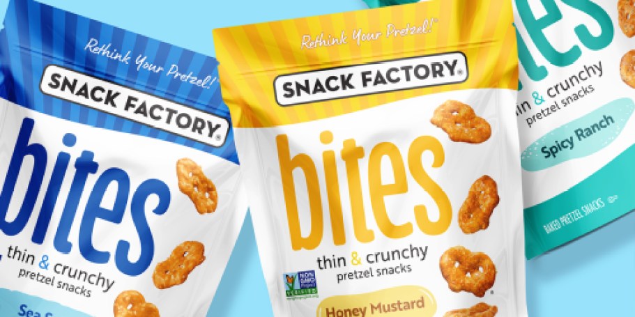 Snack Factory Pretzel Crisp Bites Just $2.59 Shipped on Amazon