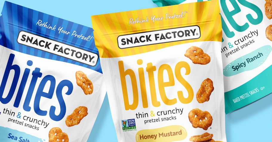 Snack Factory Pretzel Crisp Bites Just $2.59 Shipped on Amazon