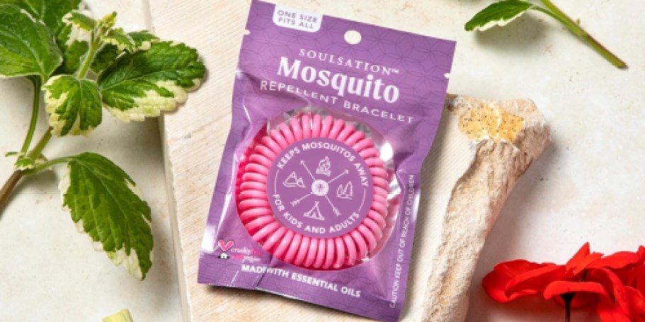 Mosquito Repellent Bracelet 25-Pack Only $14 Shipped on Amazon