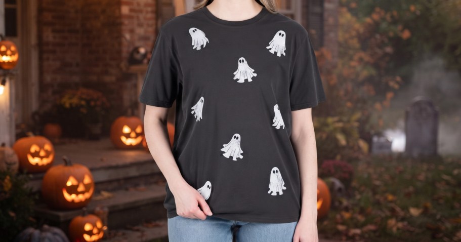 Women’s Halloween & Fall Graphic Tees Just $9.97 at Sam’s Club