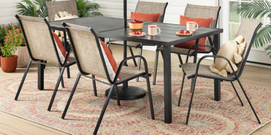 Stackable Patio Sling Chairs Just $19.98 on Lowes.com