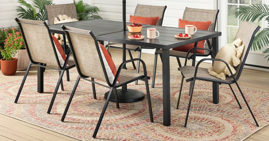 Stackable Patio Sling Chairs Just $19.98 on Lowes.com