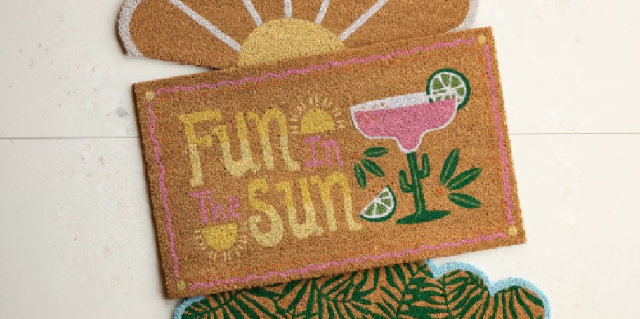 Kohls Doormats from $8 (Summer, Americana, Snoopy, Disney, & More)