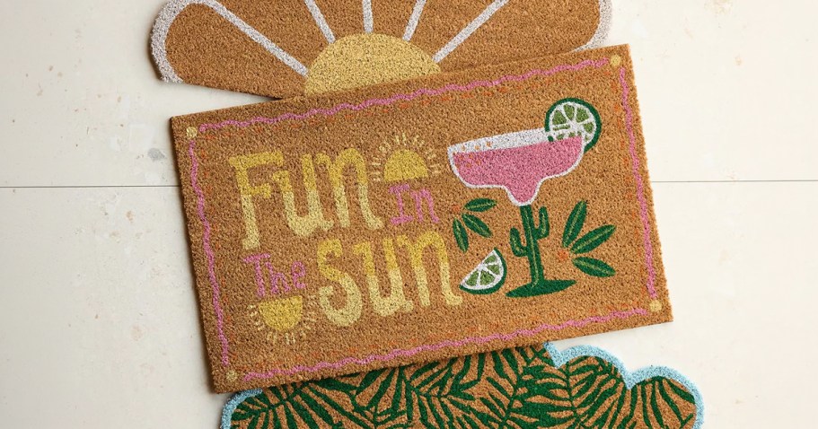 Kohls Doormats from $8 (Summer, Americana, Snoopy, Disney, & More)