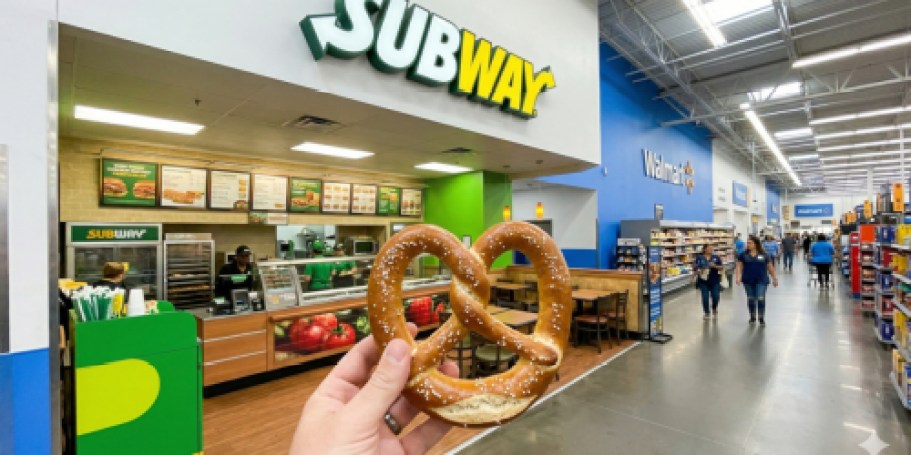 $1 SUPERPRETZEL at Subway Inside Walmart Stores (4/26 Only!)
