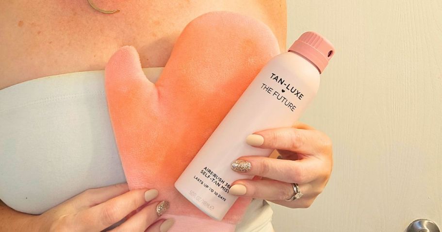 Tan-Luxe Self-Tanning Mist & Mitt Set Only $29.95 Shipped ($53 Value!)