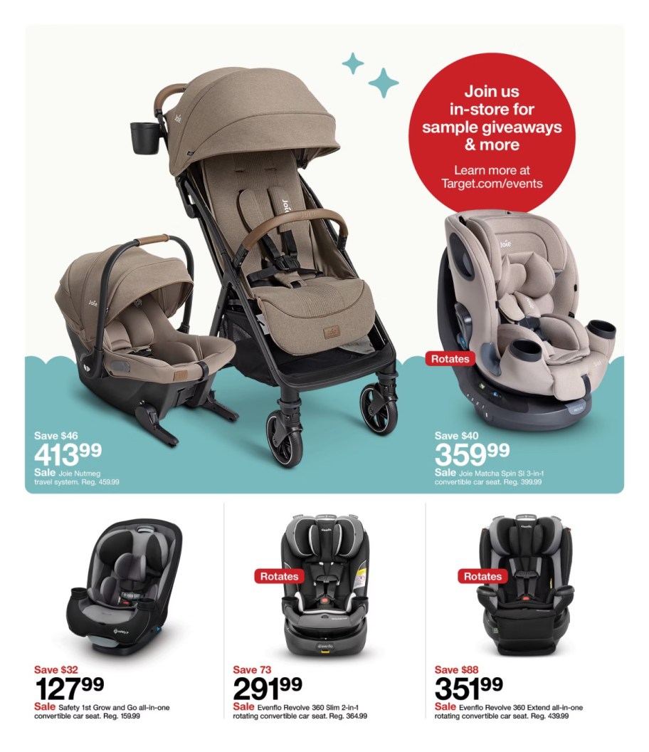 page from Target ad