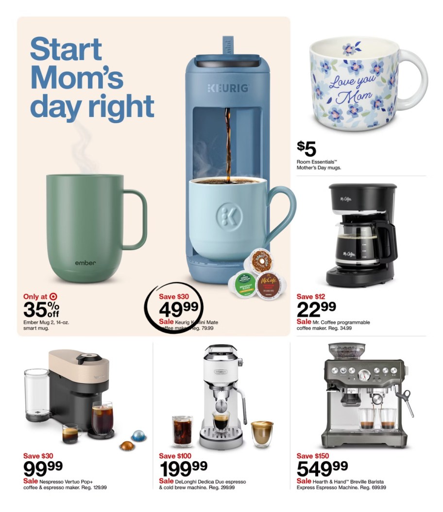 page from Target ad