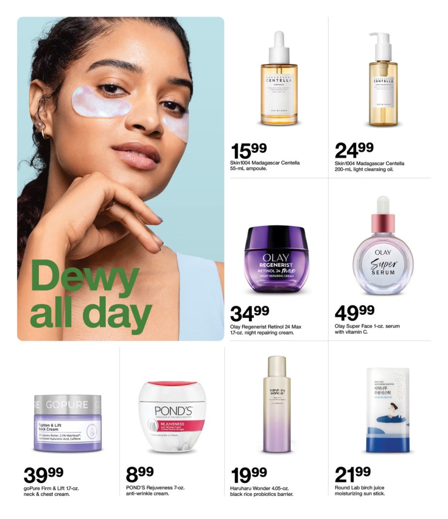 page from Target ad