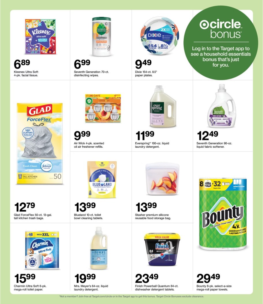page from Target ad