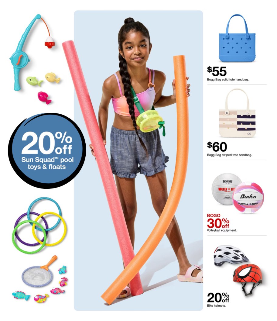page from Target ad