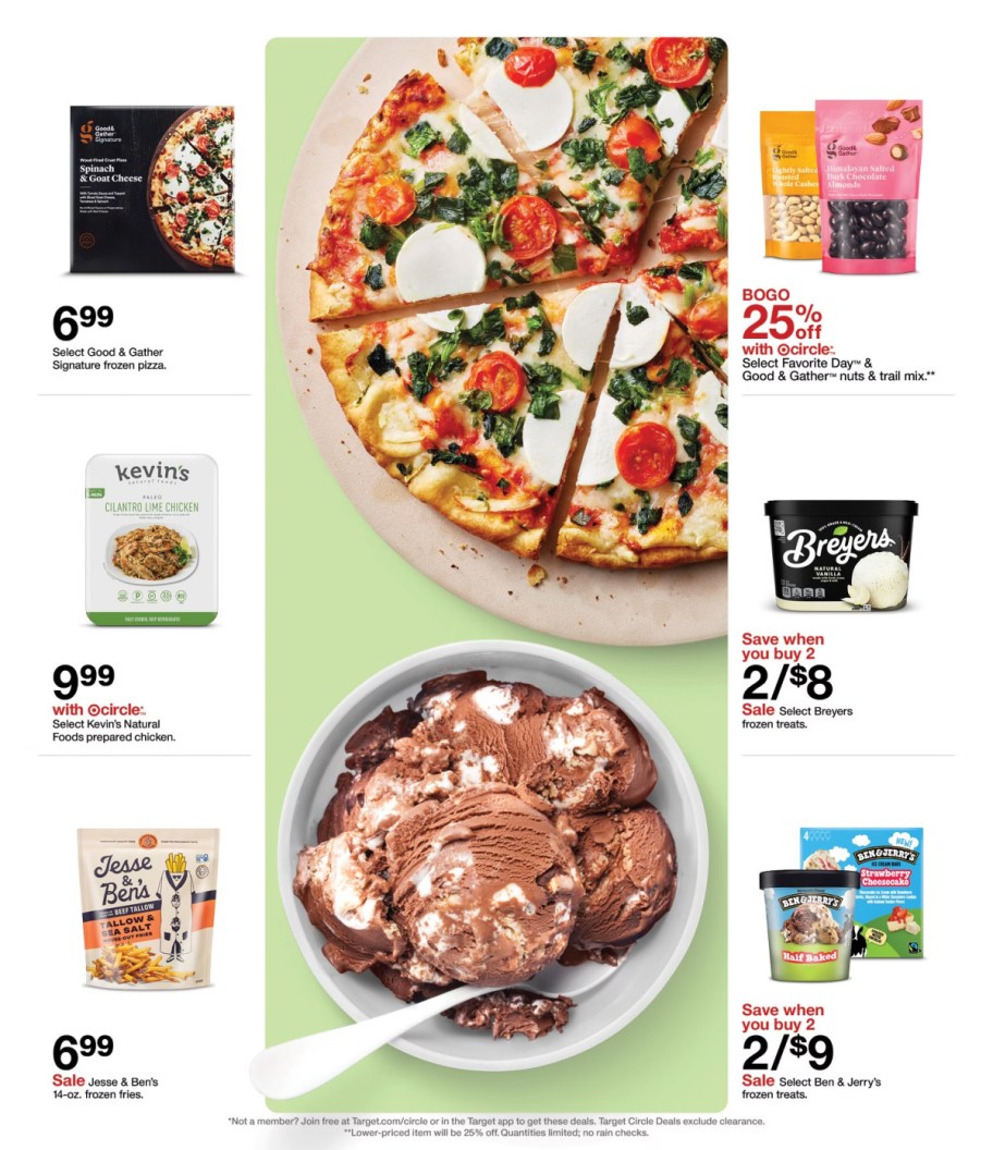 page from Target ad