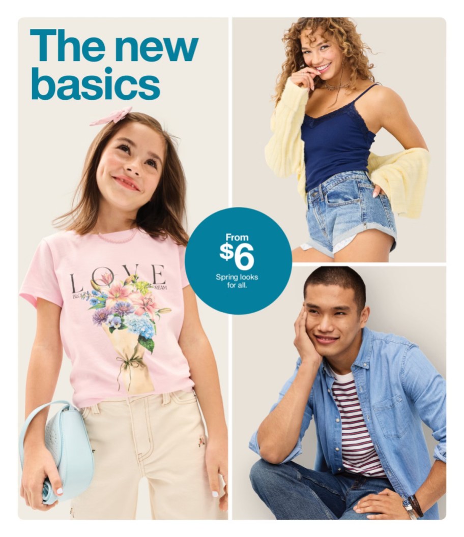 page from Target ad
