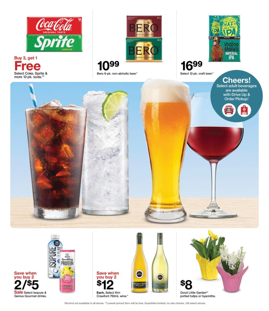 page from Target ad