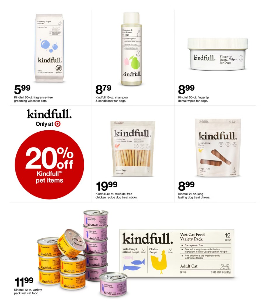 page from Target ad