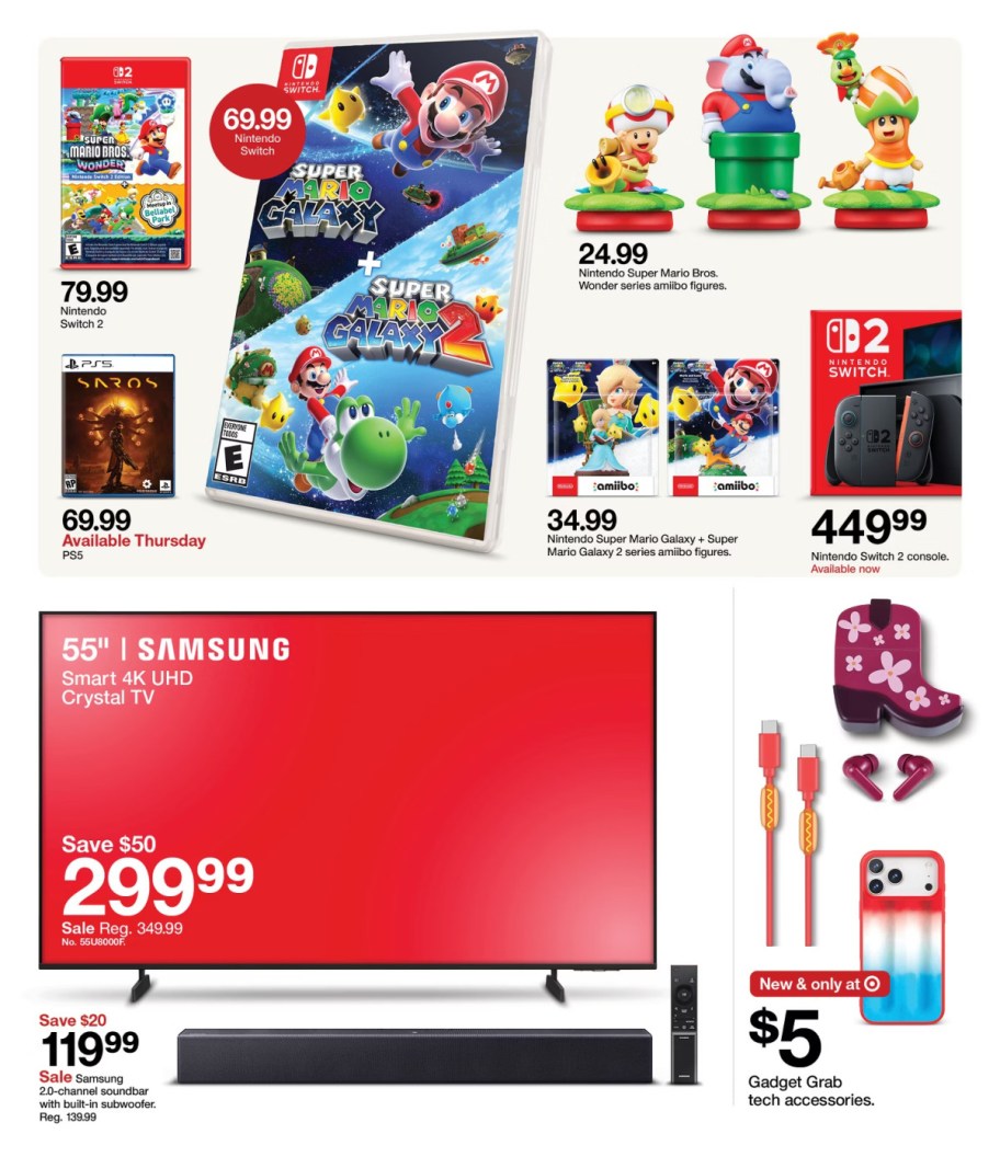 page from Target ad