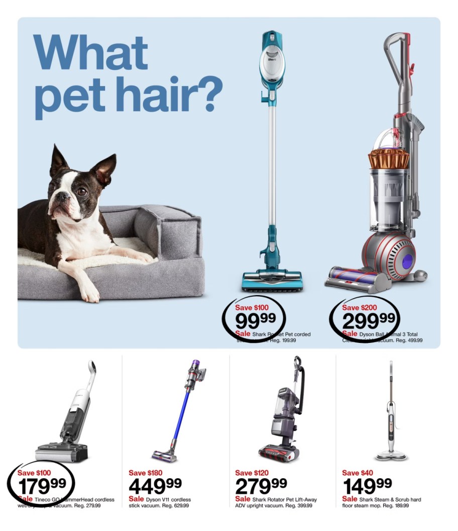 page from Target ad