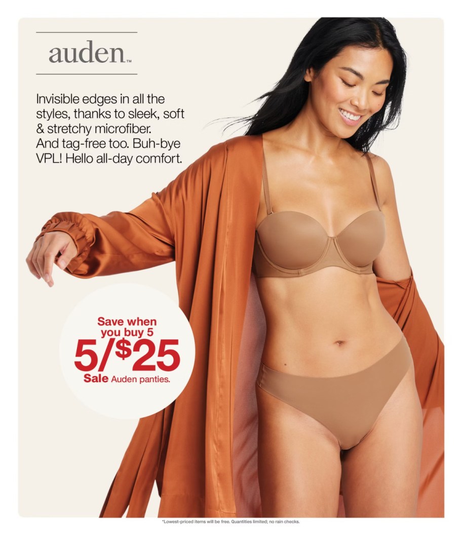 page from Target ad