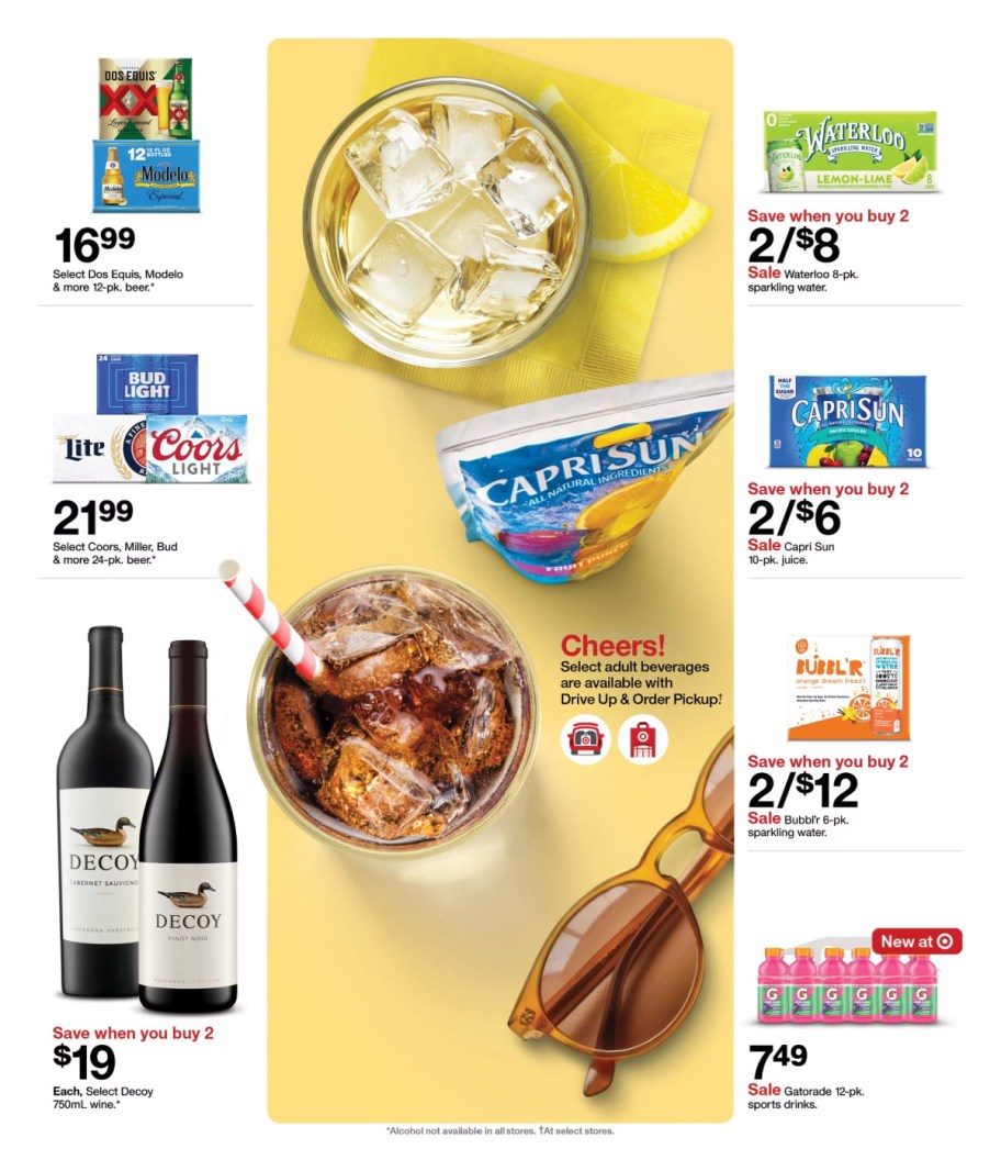 page from Target ad