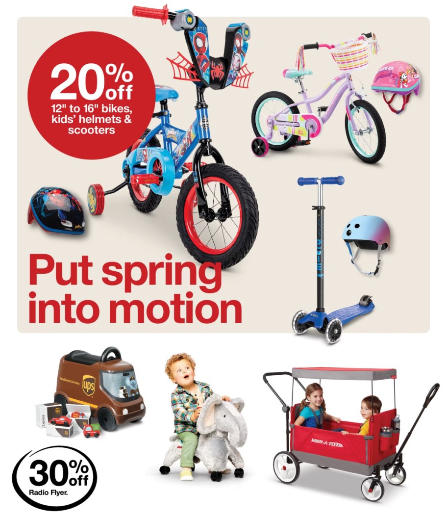 page from Target ad