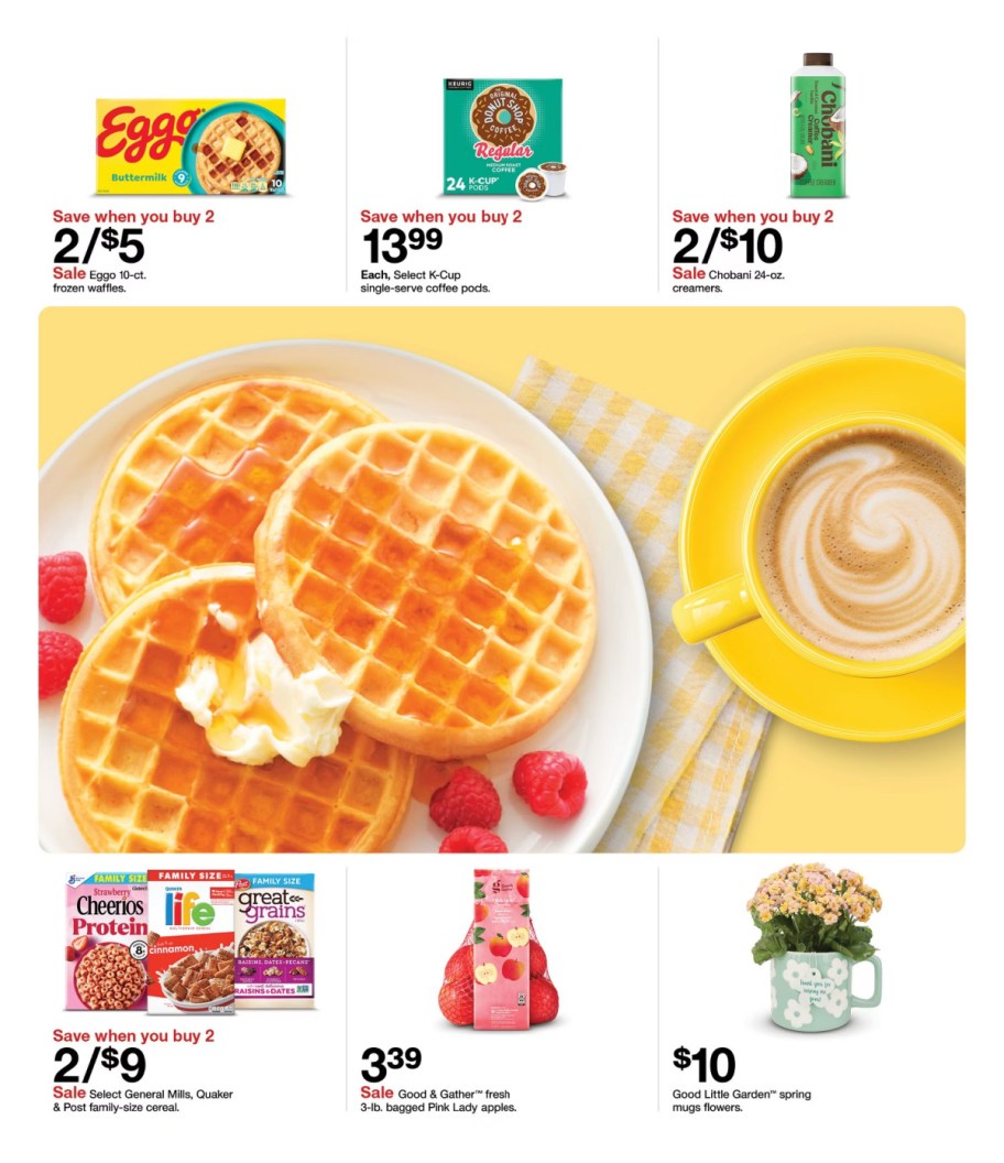 page from Target ad