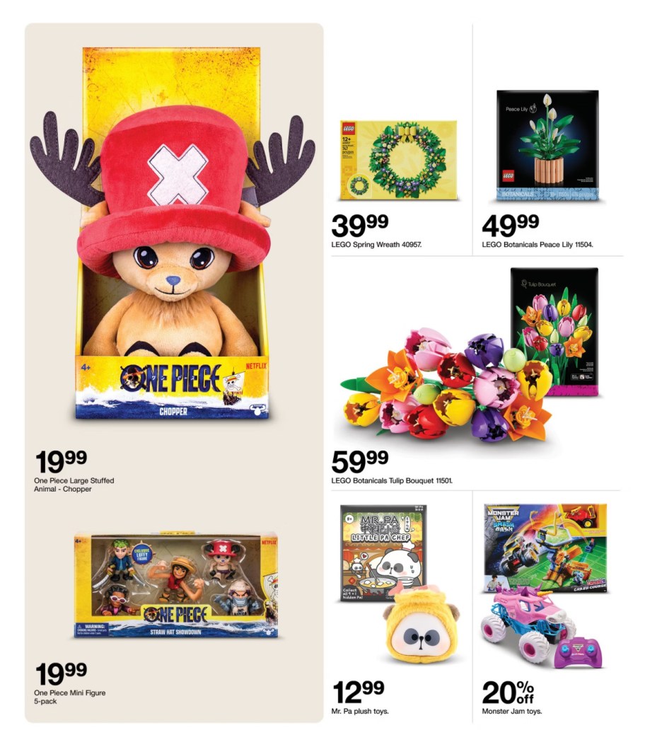 page from Target ad