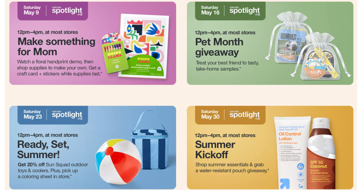 Target Store Events