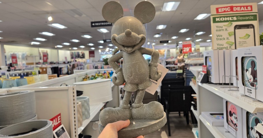 40% Off NEW Disney Garden Decor on Kohls.com (Statues, Lanterns, Planters & More)
