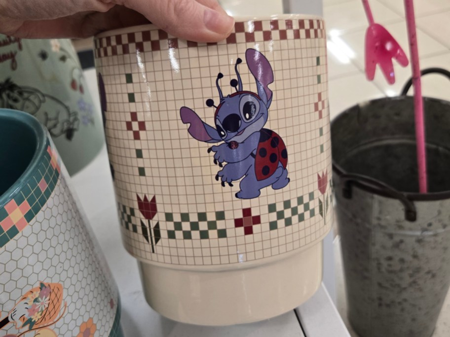The Big One Disney's Stitch Ceramic Planter