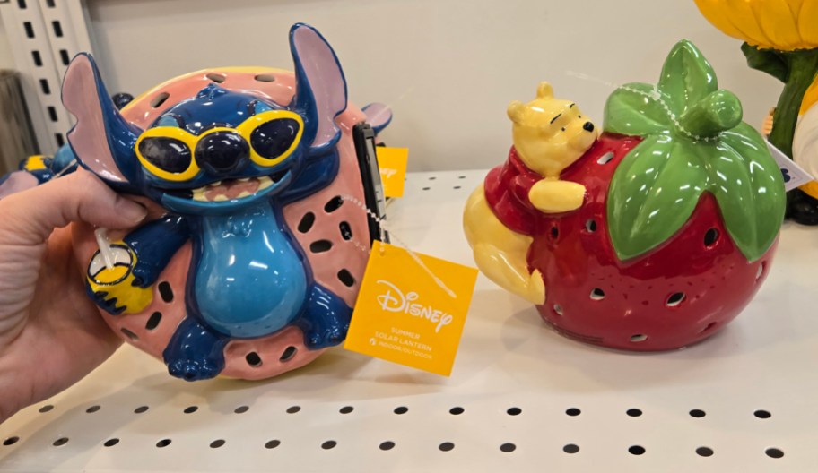The Big One Disney's Stitch and Pooh LED Solar Lanterns