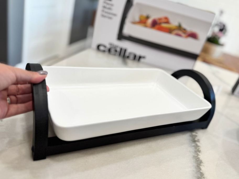 The Cellar Multi-Function Server on counter