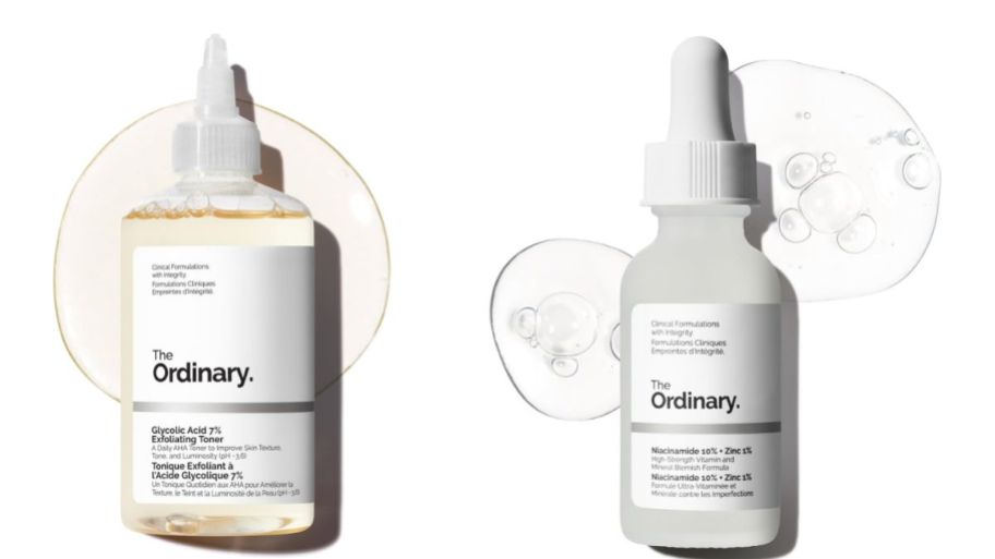 The ordinary toner and serum