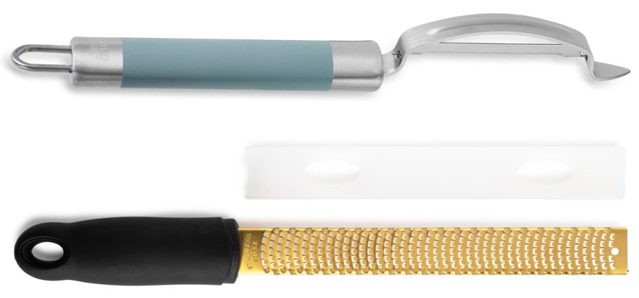 vegetable peeler and zester