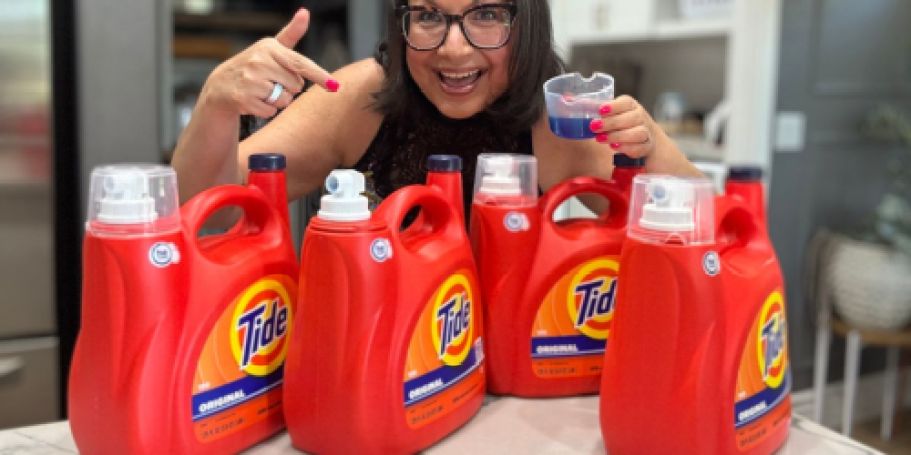 Up to 50% Off Tide Detergent on Amazon w/ NEW Stackable Rebate
