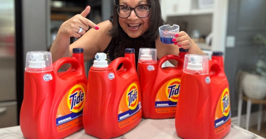 Up to 50% Off Tide Detergent on Amazon w/ NEW Stackable Rebate