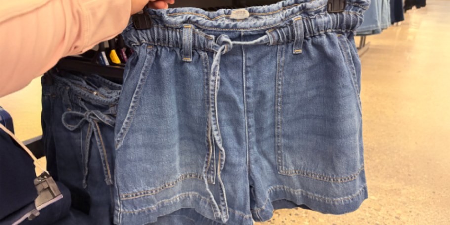 Trendy Time and Tru Women’s Drapey Utility Shorts Available Walmart.com!