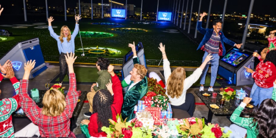 Topgolf Holiday Party Deals Include 50% Off Game Play + FREE $15 Bonus Cards & MORE
