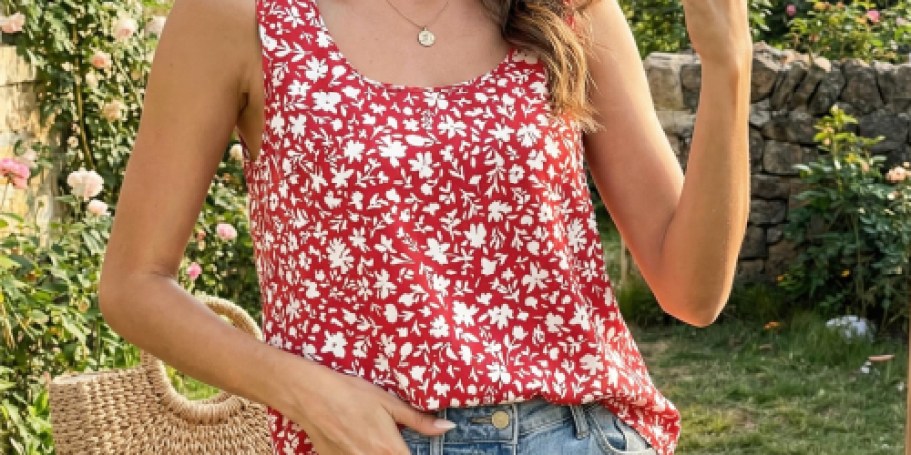 Women’s Satin Tank Tops Only $4.99 on Amazon (Reg. $20)