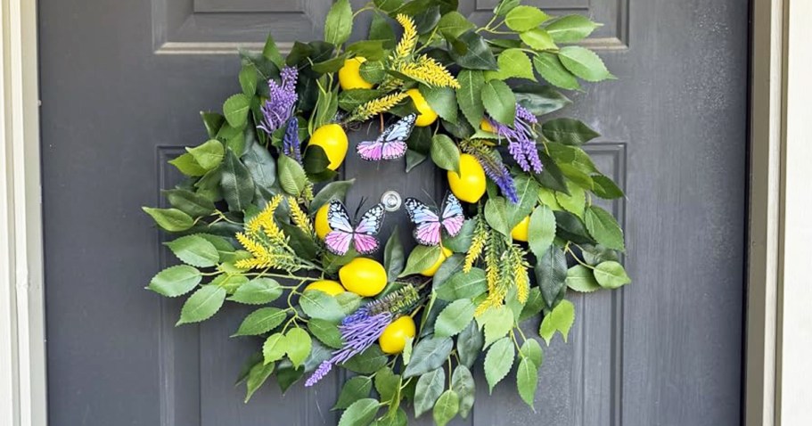 Summer & Fall Wreaths from $11.99 on Amazon (Lots of Cute Styles)