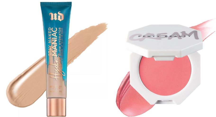 stock image of Urban decay and fenty makeup 