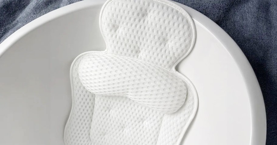 Spa Bath Pillow Only $13.98 on Amazon (Regularly $20)