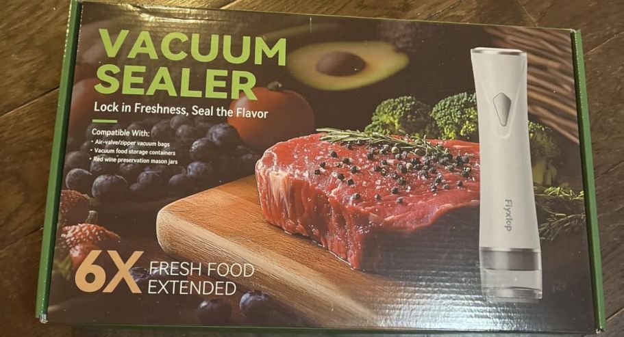 Handheld Vacuum Sealer Just $15.99 Shipped on Amazon (Reg. $60)