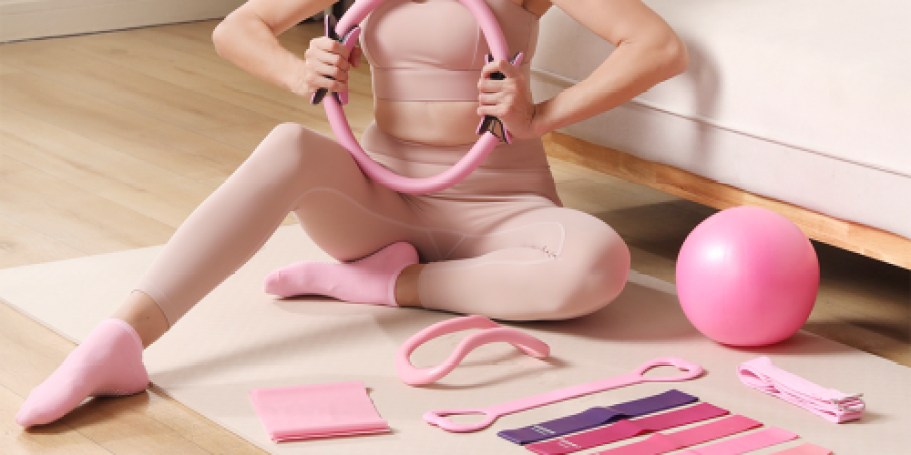 Pilates 13-Piece Workout Kit Only $11.49 Shipped for Amazon Prime Members (Reg. $40)